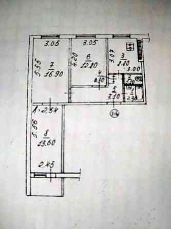 Продаю 3-х комнатную квартиру в Калининском районе, Медуниверситет Донецк