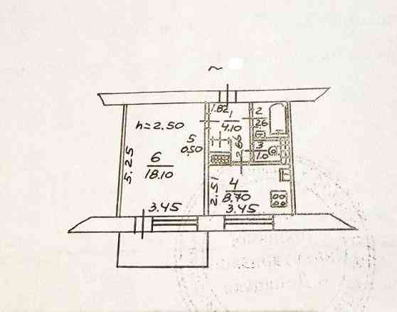 1 к. кв. 2/9, пр. Дзержинского, крупногабаритная Донецк