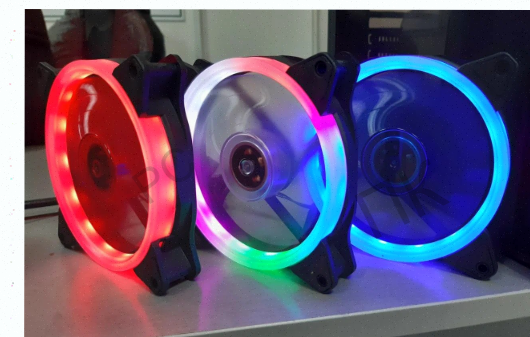 Wjf Вентилятор Для Компьютера 120мм, 3pin, Синяя Подсветка - арт:9420 Донецк