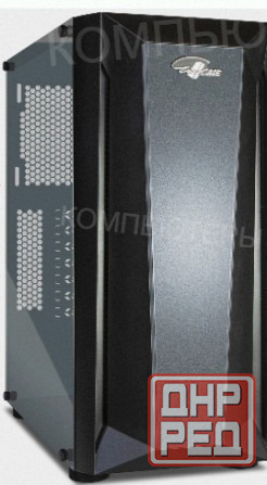 Корпус Eurocase b27 Matx Без бп Закаленное Стекло (3xusb, 2xaudio) - арт:6157 Донецк - изображение 1