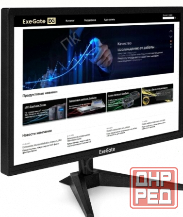 Монитор 27 Exegate eb2700 (tn Led Grade a+, Fhd, 1920x1080@60гц, 16:9, 200cd/m2, 1000:1, - арт:5883 Донецк - изображение 1