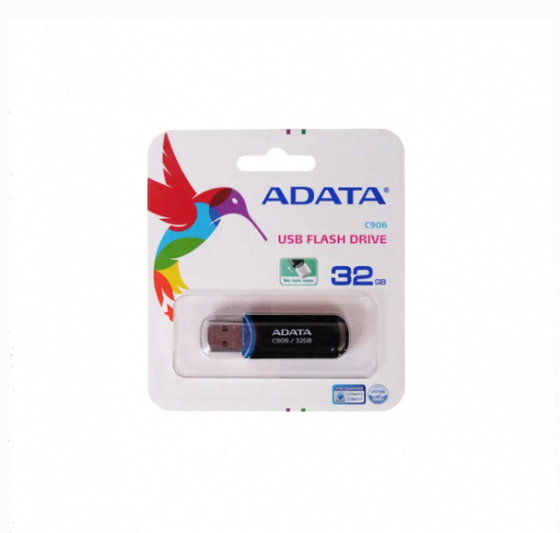 Накопитель Usb 2.0 32гб Adata c906 (ac906-32g-rbk), Черный - арт:2341 Донецк