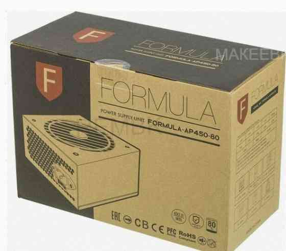 Блок Питания Formula Atx 450w Formula-ap450-80 80 Plus White (20+4pin) Apfc 120mm Fan 7xs - арт:6850 Макеевка