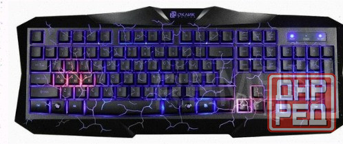 Игровой Комплект Oklick hs-hkm100g Черный 2.2м Мониторы Оголовье hs-hkm100g - арт:2691 Донецк - изображение 2