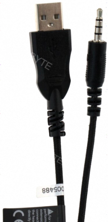 Наушники с Микрофоном a4tech Bloody g200 Aux3.5-4pin +usb Черно Красные - арт:6079 Донецк