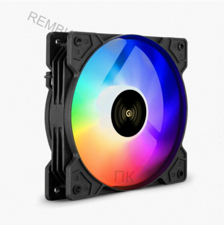 Вентилятор 12в dc с Подсветкой Exegate ex12025h6pmy-pwm. Argb (120x120x25 мм, Hydraulic b - арт:5175 Донецк