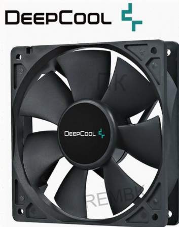 Вентилятор Для Компьютера Deepcool Xfan 120 Black dp-fdc-xf120 - Кулер Охлаждения в Корпу - арт:1111 Донецк