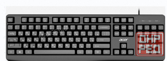 Клавиатура Acer Okw301 Черный Usb (zl.kbdcc.01a) - арт:8266 Донецк - изображение 1