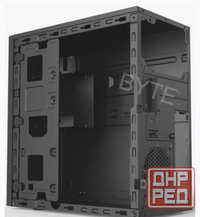Корпус Mini-tower Powerman (ek303bk) Без бп, Mini Itx, Black, no Led. - арт:6748 Донецк - изображение 2