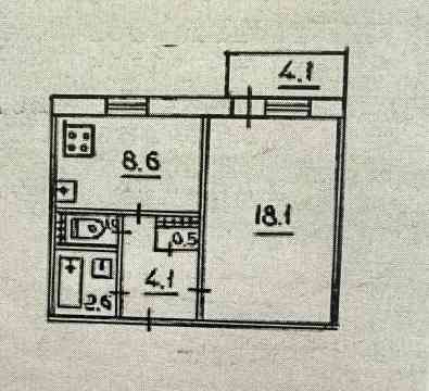 Продажа 1 ком. квартиры в Кировском районе г. Донецк (ор-р Широкий). ул. Шутова Донецк