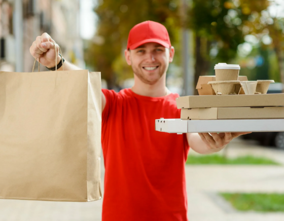 Курьер по доставке еды на личном авто Донецк