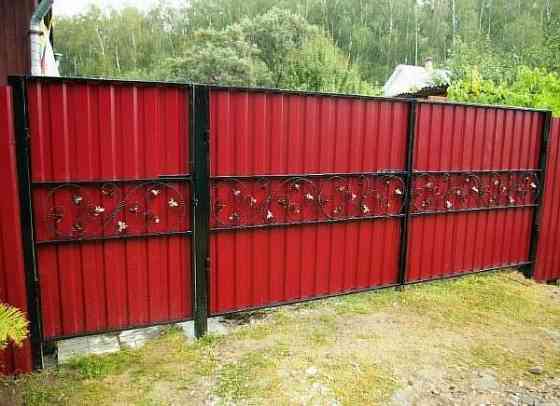 Еврозабор от завода производителя. Ворота ,калитки, металлоконструкции. Донецк