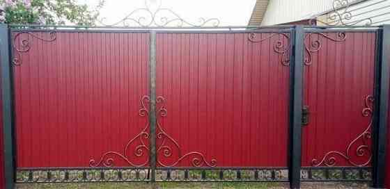 Еврозабор от завода производителя. Ворота ,калитки, металлоконструкции. Донецк