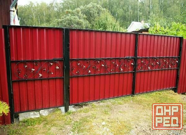 Еврозабор от завода производителя. Ворота ,калитки, металлоконструкции. Донецк - изображение 3