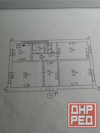 Срочная Продажа 3х Комнатной Квартры в Киевском Районе Ул.Кипарисова - Документы Рф ! Донецк - изображение 6