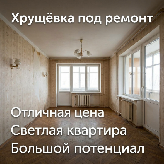 Продажа 2х квартиры под ремонт Донецк