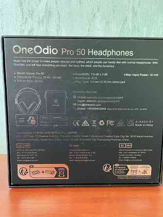 Наушники проводные Oneodio Pro 50 black Донецк