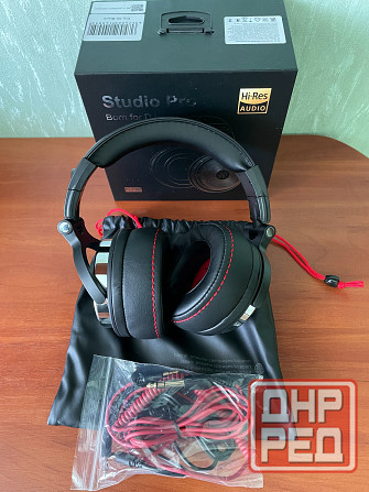 Наушники проводные Oneodio Pro 50 black Донецк - изображение 1