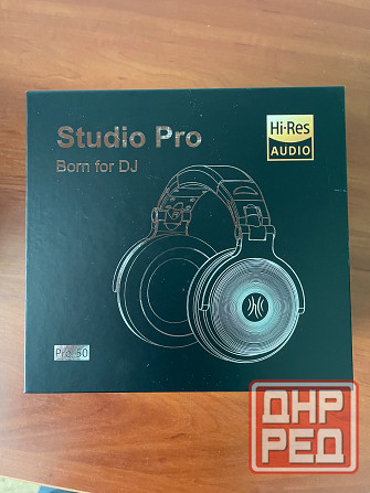 Наушники проводные Oneodio Pro 50 black Донецк - изображение 3