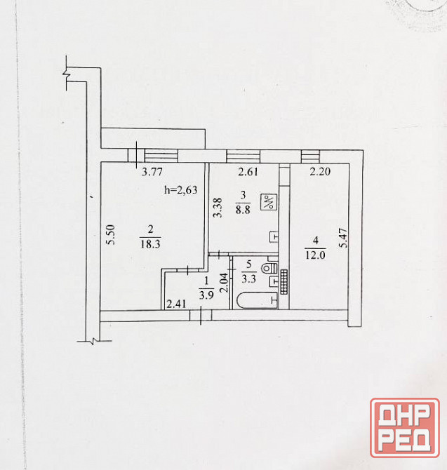 Продажа 2-комн. квартиры. Ориентир Мед. институт Донецк - изображение 9