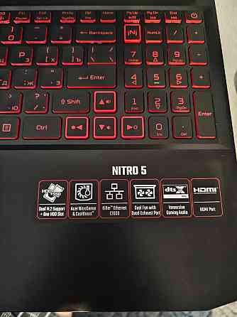 Acer Nitro 5 ( 5600H, 1650, 8gb) в идеале Макеевка