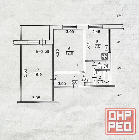 Продажа 2 комн. квартиры, Текстильщик Донецк - изображение 8
