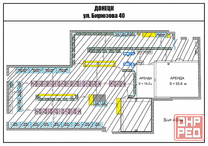 Аренда торговых помещений в г. Донецк, улица Бирюзова, д. 40 а Донецк - изображение 1