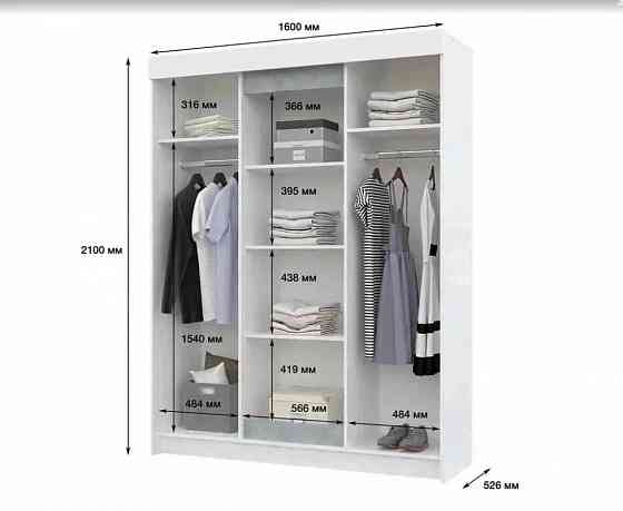 Шкаф купе Виктор Донецк