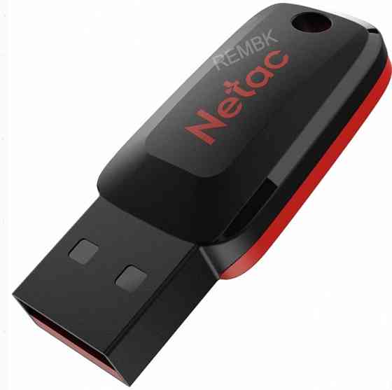 Флеш Диск Netac u197 16gb , Usb2.0, Пластиковая, Черная - арт:8521 Донецк
