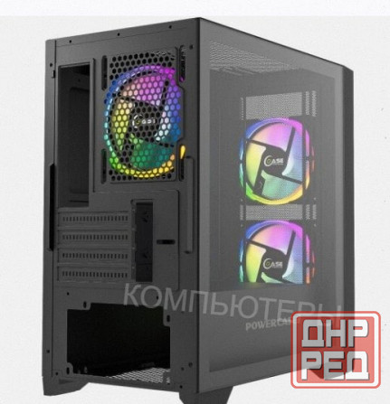 Корпус Powercase Alisio Micro z3b Argb, Черный (camzb-a3) - арт:7532 Макеевка - изображение 3