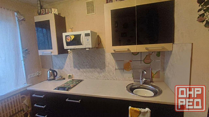 Срочно! 1к.кв. 6/9, Щетинина, ремонт, меб., техника Донецк - изображение 1