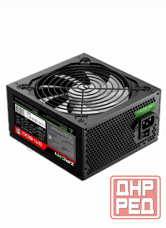 Блок Питания Atx Zircon Gti-600 80+ (черный 600w 20+4pin 4+4pin 2*6+2pin 6*sata 3*molex в - арт:8755 Макеевка - изображение 2