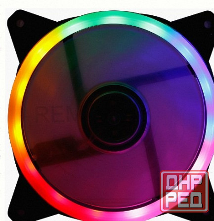 Вентилятор Digma Dfan-frgb3 120x120x25mm 3-pin 4-pin (molex)23db 135gr Led Ret - арт:1713 Макеевка - изображение 1