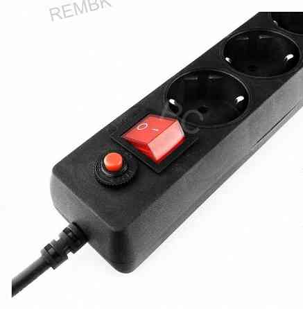 Сетевой Фильтр Гарнизон Енlb-4, 0,5 м, 5 Розеток, Черный - арт:1391 Макеевка