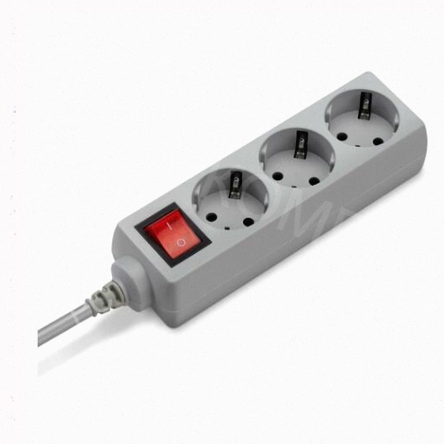 Сетевой Фильтр Buro 300sl-1-g, 1м, Серый - арт:7418 Макеевка