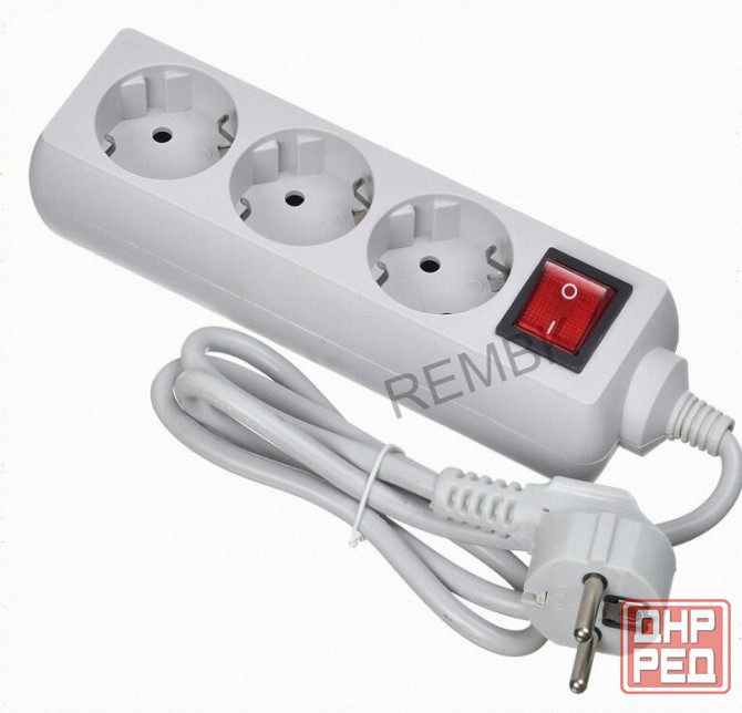 Сетевой Фильтр Buro 300sl-1-g, 1м, Серый - арт:7418 Макеевка - изображение 2