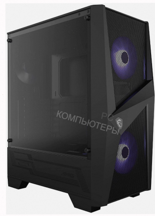 Корпус Atx Msi Mag Forge 100m Без бп чёрный - арт:7934 Макеевка