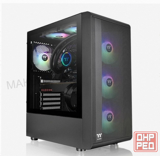 Корпус Thermaltake s200 tg Argb ca-1x2-00m1wn-00 Black - арт:7232 Макеевка - изображение 1