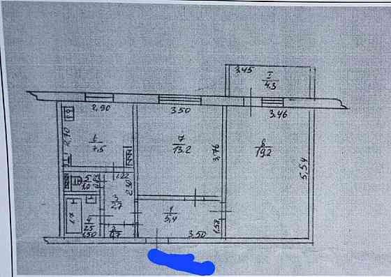 Продам 2 кк квартиру в Луганске на квартале Мирный с автономным отоплением Луганск