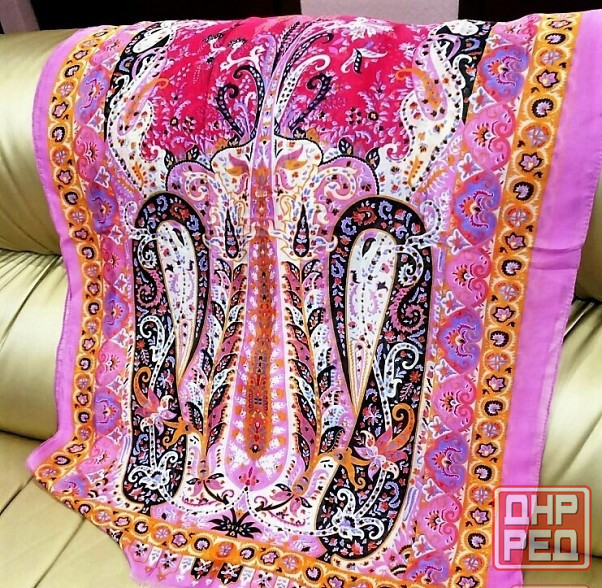 Женский платок шелк Etro оригинал Донецк - изображение 4