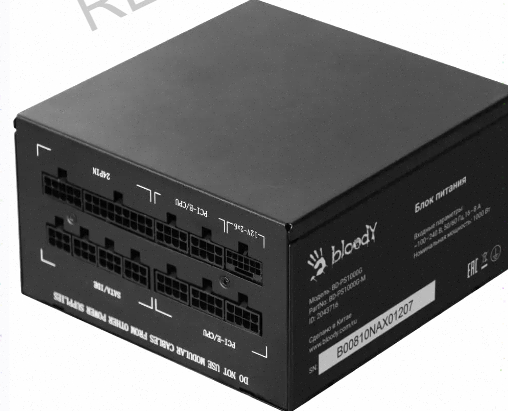 Блок Питания 1000w Bloody bd-ps1000g, 80+ Gold - арт:4136 Макеевка