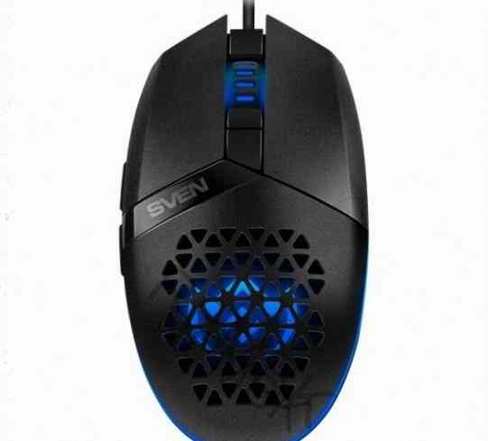 Игровая Мышь Sven rx-g735, 4000dpi, Черный, sv-021467, Проводная - арт:3019 Макеевка