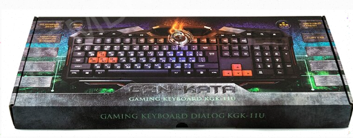 Клавиатура Dialog Gan-kata Kgk-11u, Usb, Черный Тип Подключения: Проводная, Интерфейс: Us - арт:4967 Макеевка