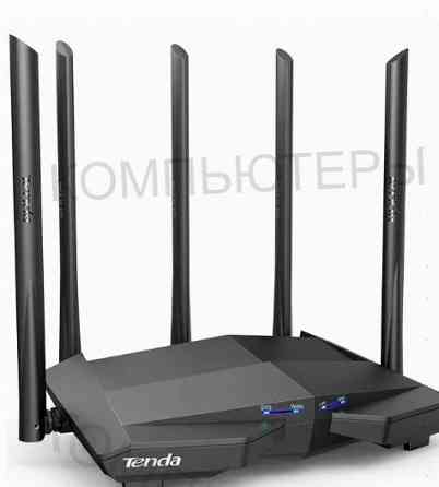 Tenda ac11 Двухдиапазонный Гигабитный wi-fi Роутер ac1200, до 300 Мбит/с на 2,4 Ггц + до - арт:1956 Макеевка