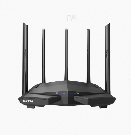 Tenda ac11 Двухдиапазонный Гигабитный wi-fi Роутер ac1200, до 300 Мбит/с на 2,4 Ггц + до - арт:1956 Макеевка