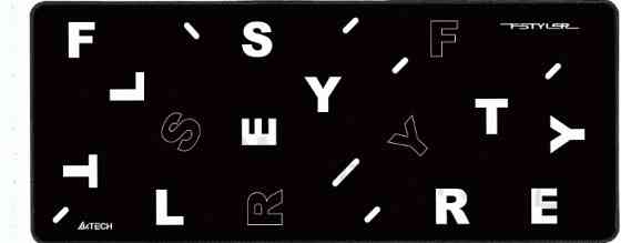 Коврик Для Мыши a4tech Fstyler fp75 Черный/белый 750x300x2мм - арт:7523 Макеевка