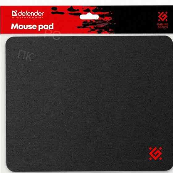 Игровой Коврик Для Мыши Defender Black 250x200x3 (50550) - арт:3875 Макеевка