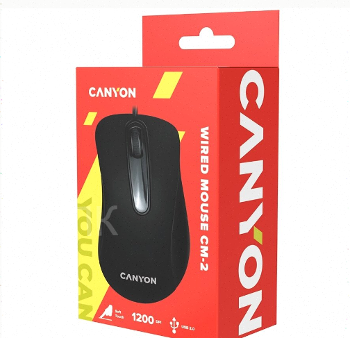Мышь Canyon Cne-cms2 Black Usb - арт:1176 Макеевка