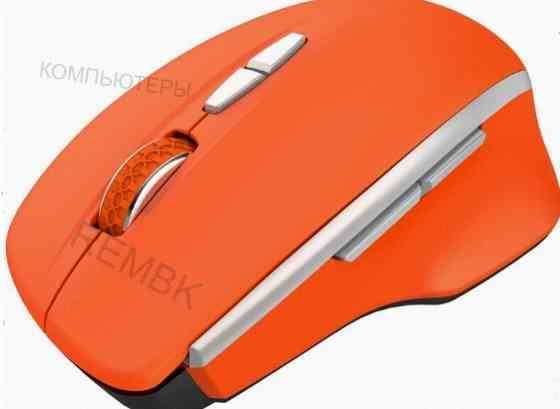 Беспроводная Мышь Canyon Blue Led" mw-21 800/1200/1600 Dpi 7 Кнопок Ярко-красный - арт:7924 Макеевка