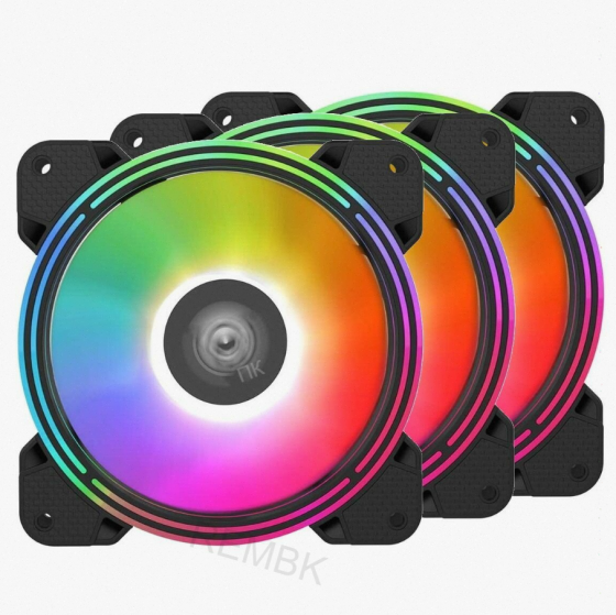 Комплект Вентиляторов Для Корпуса 3шт. Alseye Halo 4.0-b Kit Argb - арт:8678 Макеевка